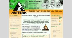 Desktop Screenshot of animoterapie.cz